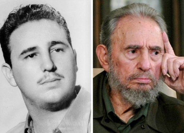 Fotos de 17 governantes antes e depois do poder