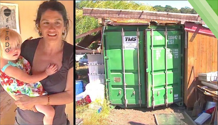 Esta madre soltera vive en un contenedor de transporte, pero al ver el interior, estoy sin palabras!
