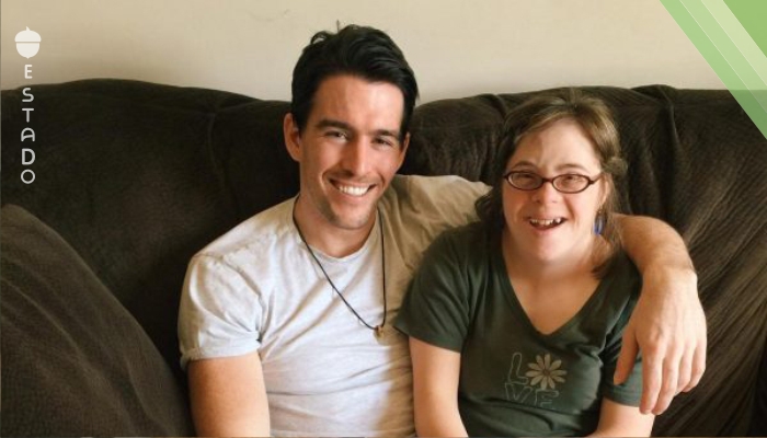 Garafola organizó una sorpresa para su hermana con síndrome de Down. 
