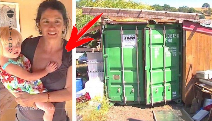 La juzgaron por vivir con su hija en un contenedor. Pero vale la pena echar un vistazo al interior...