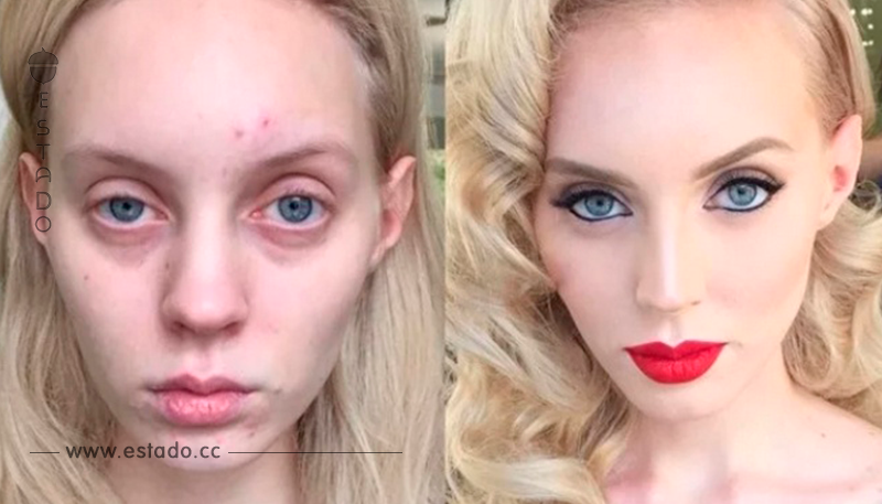 Estas 20 fotos son la prueba de que nunca debes confiar en una mujer con maquillaje