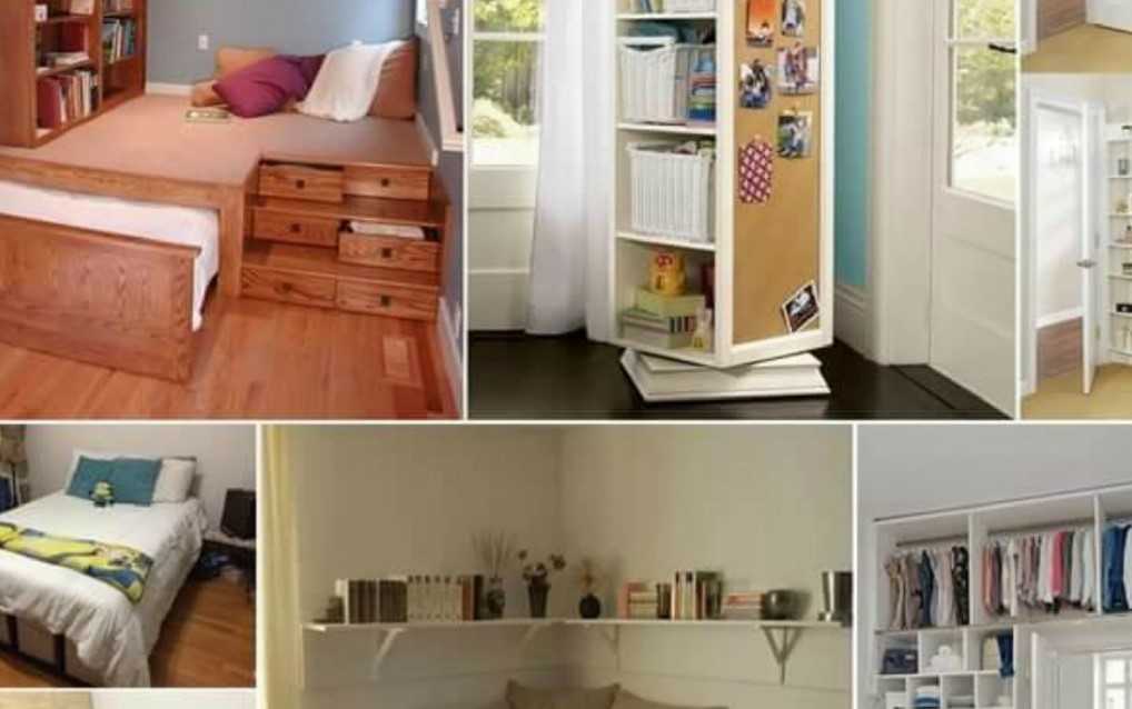 10 inteligentes ideas de almacenamiento para una habitación aunque sea pequeña ¡Pon en orden todas tus cosas sin esfuerzo!