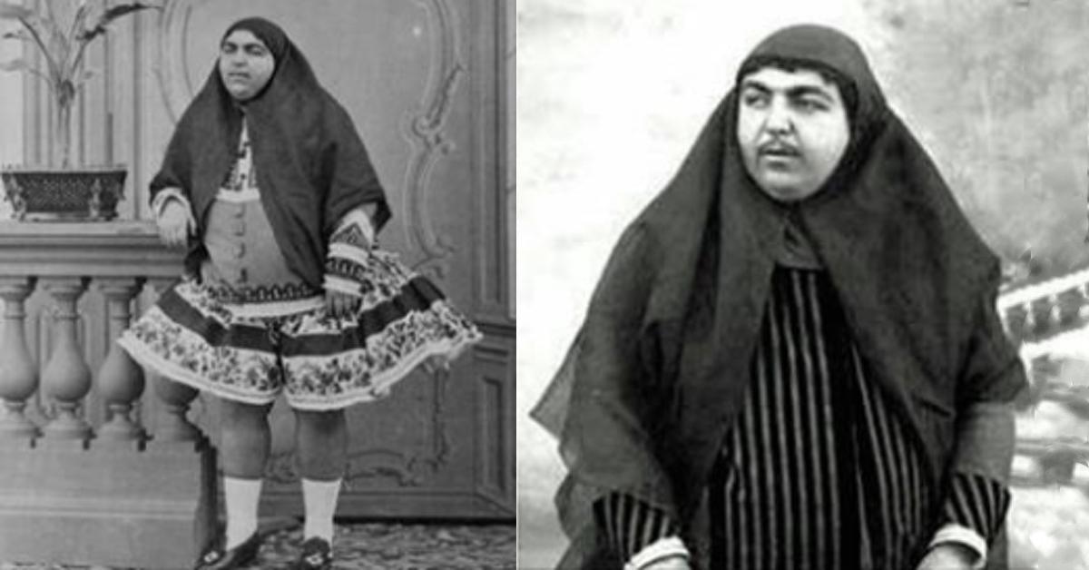 Fotos antiguas muestran el ideal de belleza persa de hace 100 años