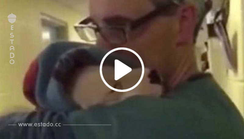Veterinario da besos a un perrito muy asustado por la anestesia y conmueve miles con su método