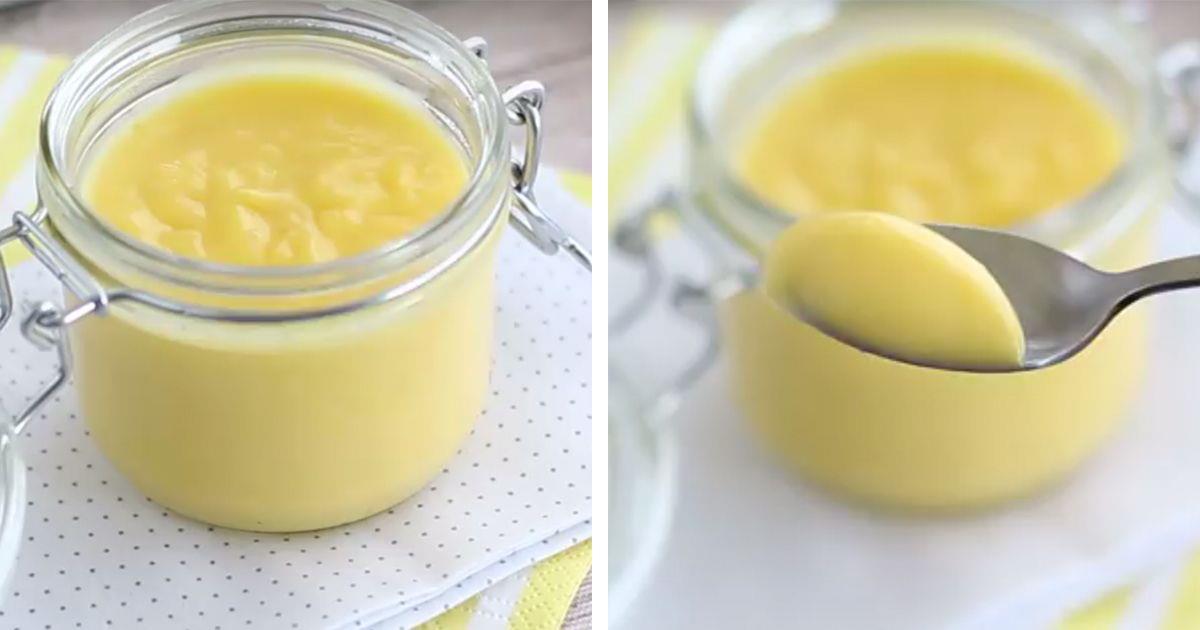 Te enseñamos a hacer esta deliciosa crema de limón en menos de 1 minuto • La nube de algodón
