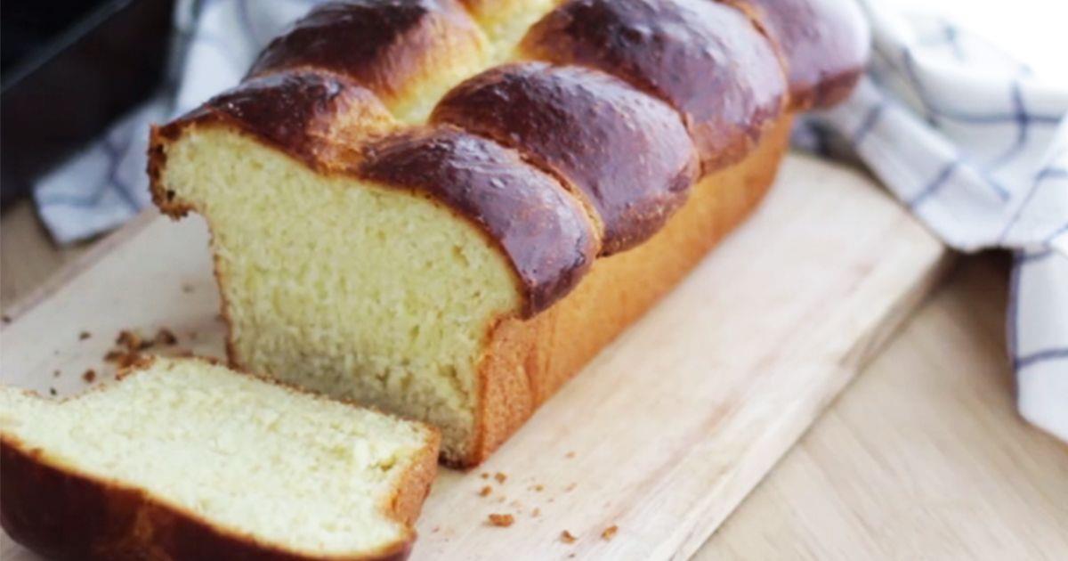 Preparar este pan de brioche es más fácil de lo que parece