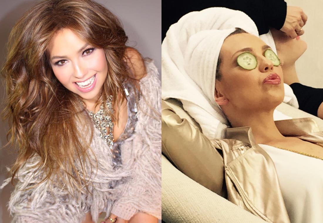 Thalía sin maquillaje incendia las redes sociales y nos urge seguir su rutina de belleza
