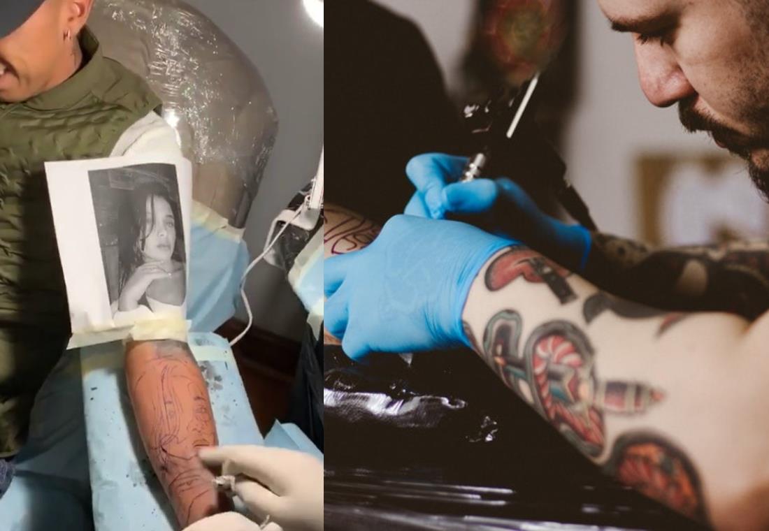 Futbolista chileno se tatuó el rostro de su novia y ella le terminó poco tiempo después
