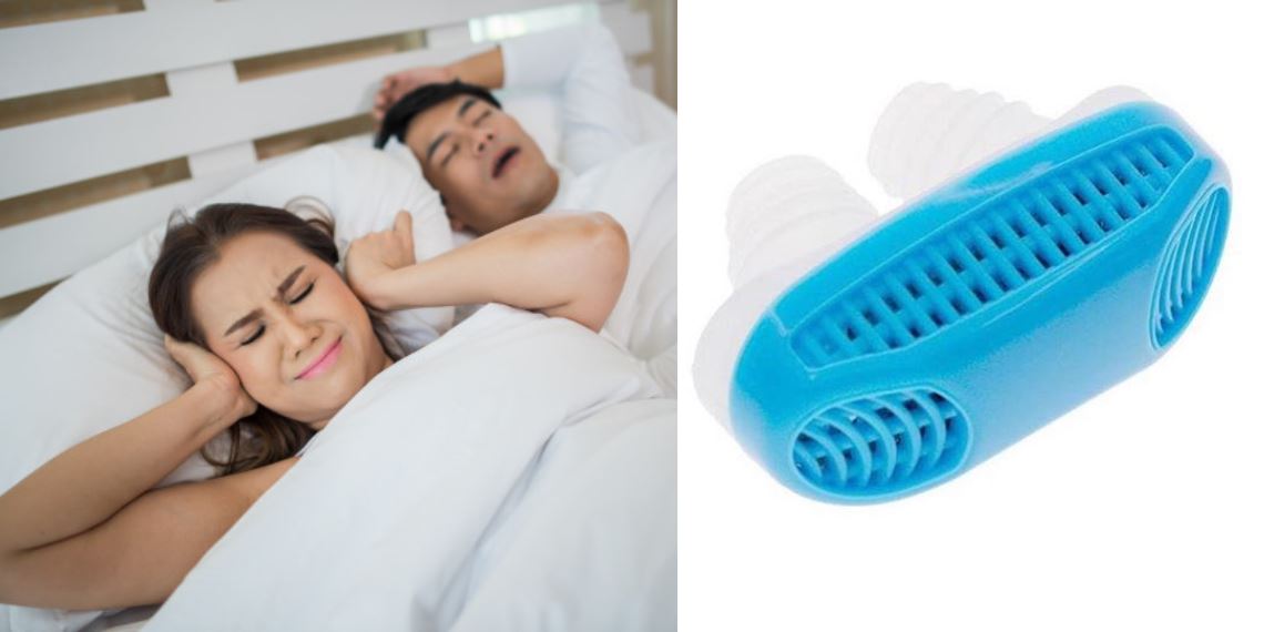Nuevo dispositivo anti ronquidos, ideal si duermes en pareja