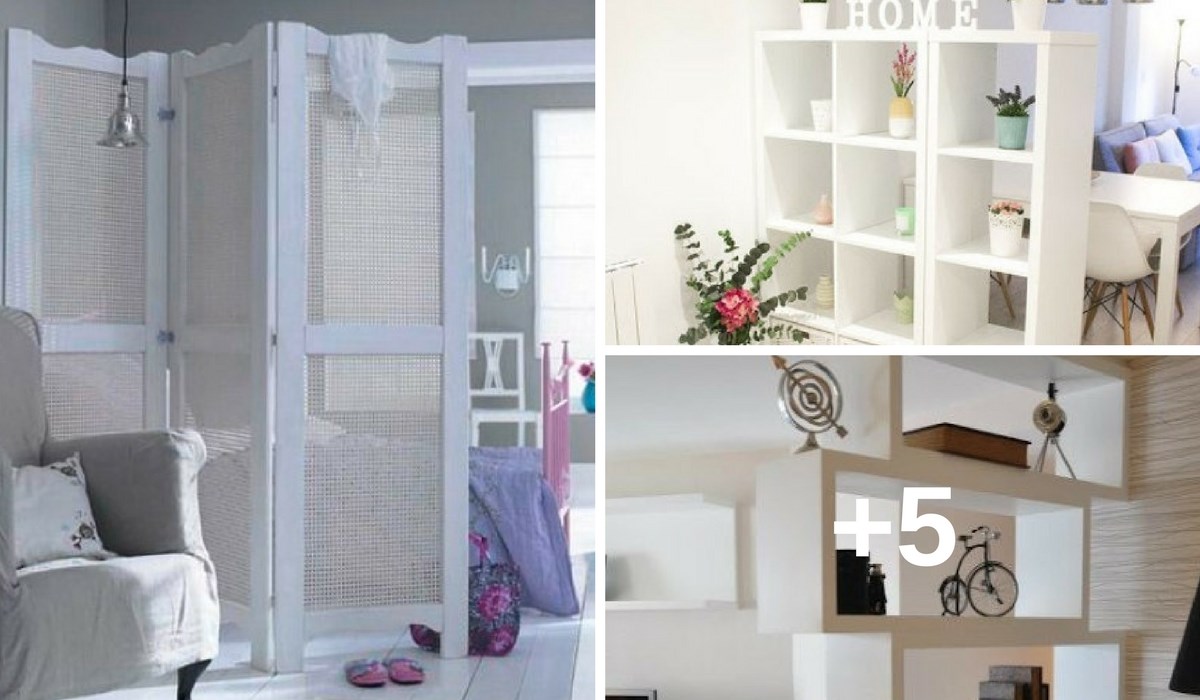 	8 ideas maravillosas para separar ambientes en tu casa aunque sea pequeña, sin necesidad de una pared…