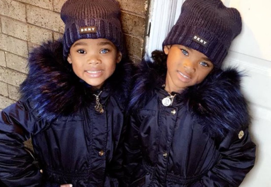 Piel morena y ojos azules: las hermosas gemelas que conquistaron Instagram