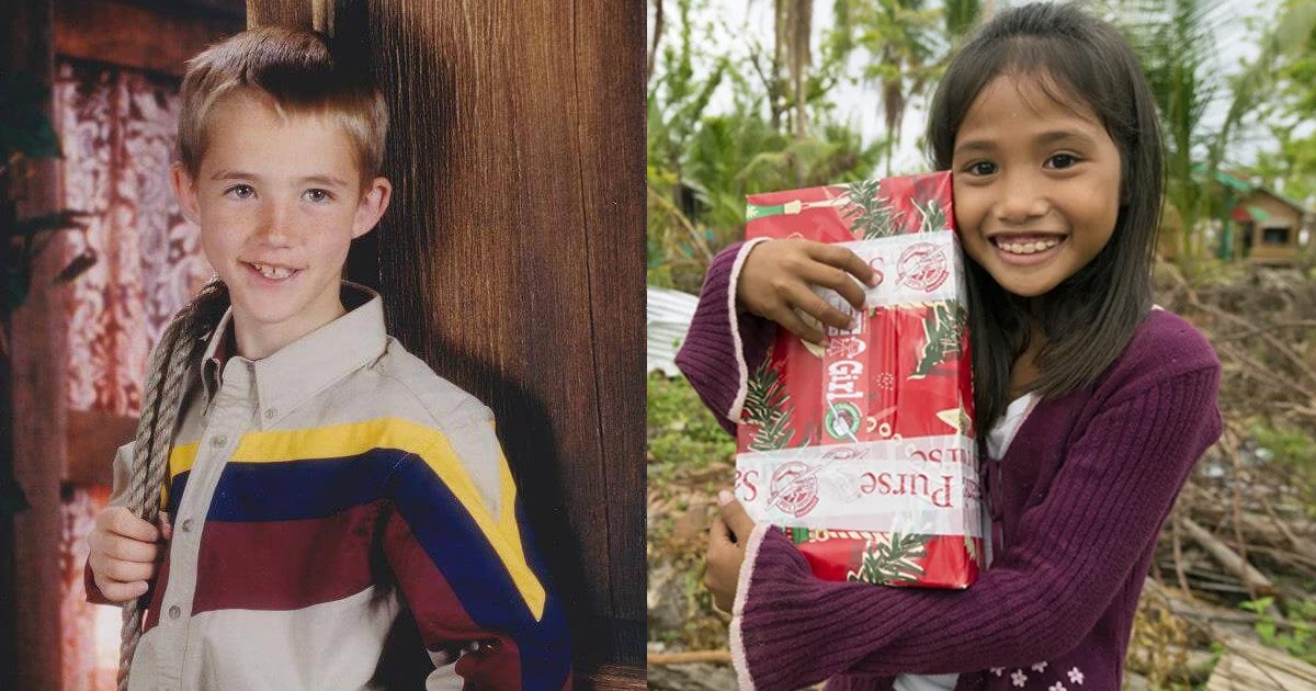Un joven manda un paquete a Filipinas que 15 años más tarde le cambió la vida