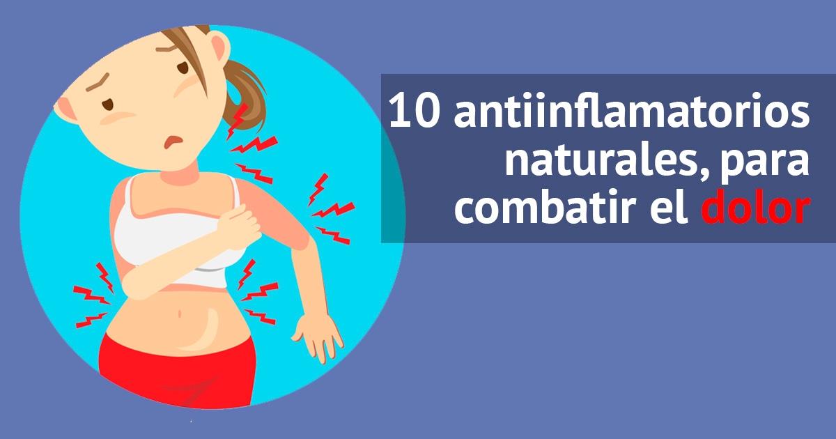 10 antiinflamatorios naturales que pueden ser muy útiles