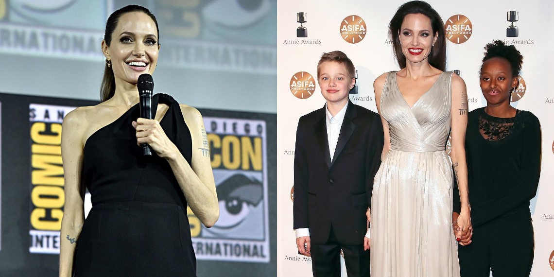 “Mis hijos quieren verme fuerte”, Angelina Jolie sobre su nuevo personaje en Marvel