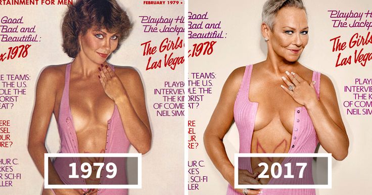 7 Conejitas de Playboy recrean las portadas en las que aparecieron 30 años después