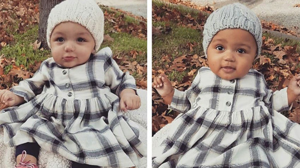 Estas raras gemelas birraciales han nacido en Illinois, y “nadie se cree que sean gemelas”