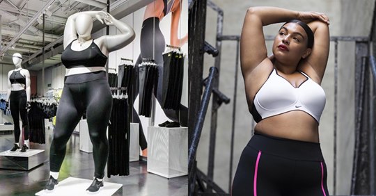 Nike le dice Sí a los maniquíes ‘plus size’ y apoya a mujeres con cuerpos reales