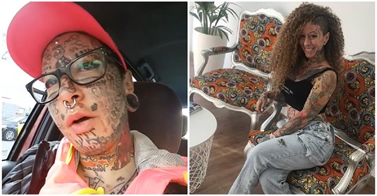 Una de las mujeres con más tatuajes del mundo decidió retirarlos de su rostro: así luce ahora