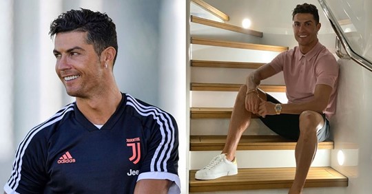 El nuevo look ‘samurái’ de Cristiano Ronaldo que recibió burlas en Internet