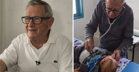 Pediatra de 92 años atiende gratis a los niños más necesitados – «Quiero morir ayudando»