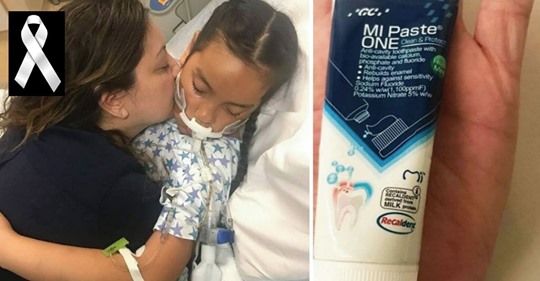 Desconsolada madre advierte a todos tras la muerte de su hija de 11 años por usar pasta de dientes