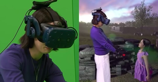 Madre logró ver y abrazar a su hija fallecida gracias a la realidad virtual