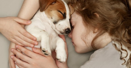 Estudio confirma que las mujeres duermen mejor con un cachorro que con su pareja