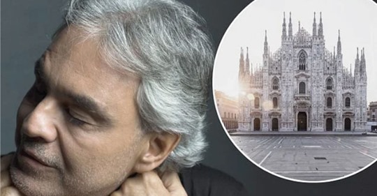 Andrea Bocelli transmitirá en vivo concierto desde la catedral de Milán este domingo de Pascua