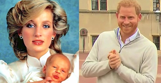 Los expertos dicen que el príncipe Harry es tan parecido a Diana, que seguramente ella habría sido la mejor abuela.