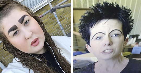 20 Mujeres que pagaron por un maquillaje profesional y resultaron estafadas con sus cejas