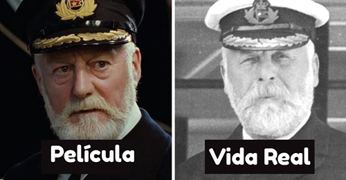 Así se veían estos 18 personajes de la película “Titanic” en la vida real