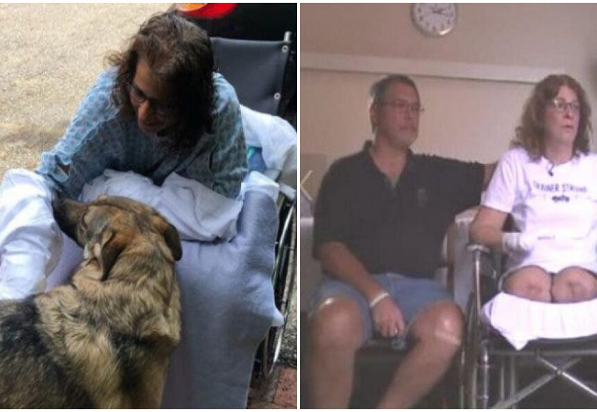 Por la saliva de su perro entra en estado de coma y le amputan ambas piernas y manos
