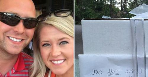 Después de 9 años, la pareja por fin abre regalo de boda que la tía les dijo que no abrieran