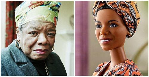 Lanzan al mercado una Barbie inspirada en la humilde doctora y activista Maya Angelou