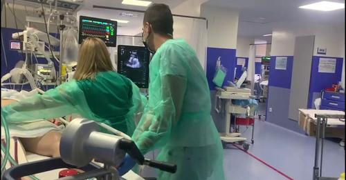 Una embarazada se recupera del Covid gracias a un pulmón artificial y da a luz a una niña