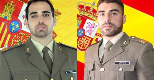 Mario y Andrés, los dos militares fallecidos de la misma forma en pocos días