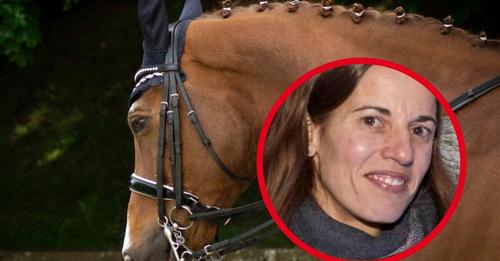 Elena, fallecida en el acto a los 43 años tras recibir la coz de un caballo