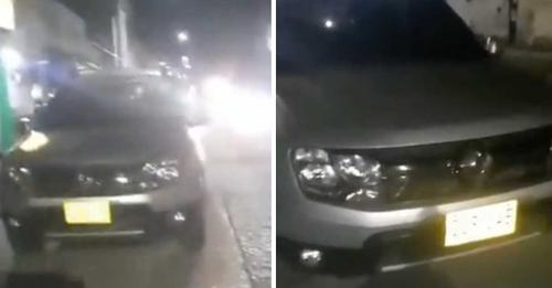 ¡Sin Vergüenza! Mujer graba a policías paseando en su carro tras habérselo incautado