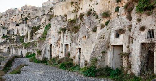 Las cuevas de Sassi de Matera, cuevas de la edad de piedra