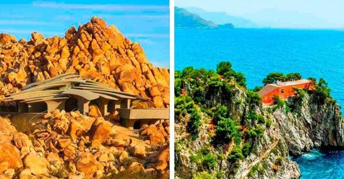 10 casas construidas sobre rocas que te encantaría visitar