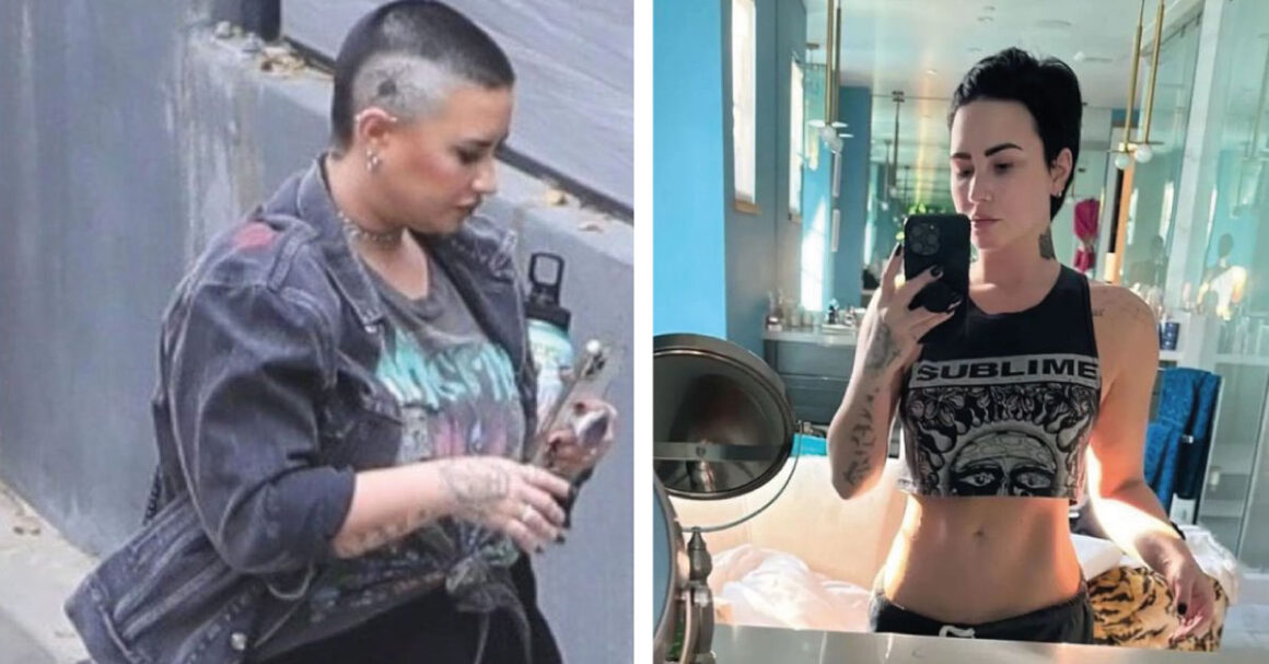 Demi Lovato muestra su nueva figura y tonificado abdomen pero la gente la crítica