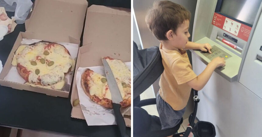 Niño de 2 años gasta ,000 en pizzas y helado mientras su papá dormía