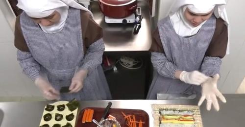 Unas monjas de un convento de Granada triunfan vendiendo sushi